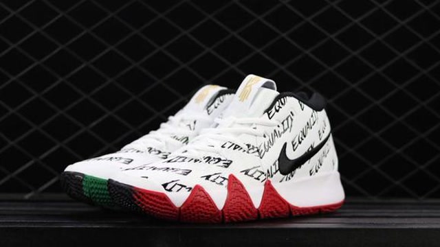 耐克nike kyrie 4 bhm欧文4黑人月实战篮球鞋