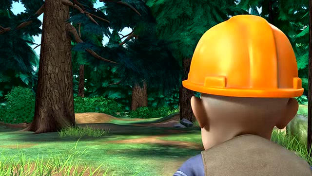 光头强看到一只产麝香的香獐子