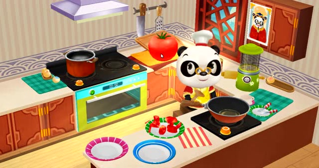 熊猫博士做饭图片
