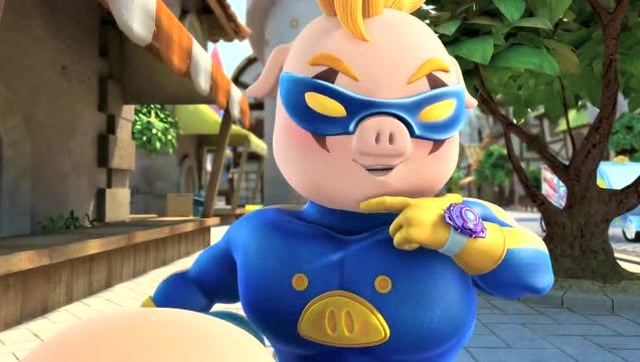 猪猪侠:超人强如愿以偿找到了玫瑰花妖可是人家压根就不想理他