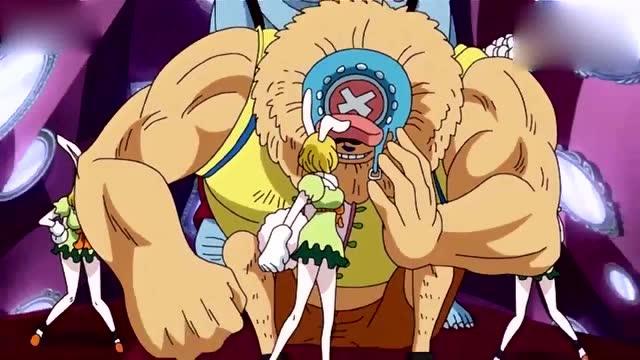 航海王:乔巴给加洛特讲悄悄话,这姿势总觉得哪里不对!