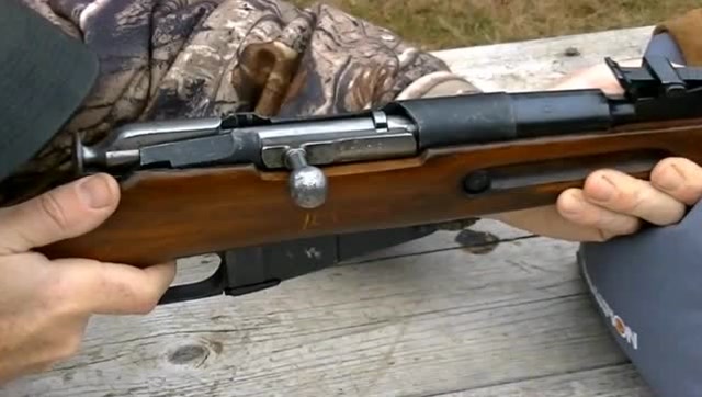 没有安装狙击镜的 莫辛纳甘m91-30狙击步枪