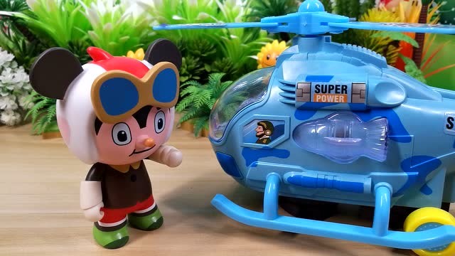 飞行员舒克的直升飞机