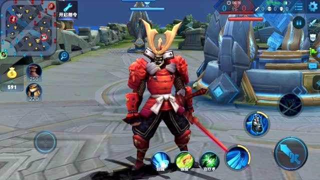 王者荣耀:宫本武藏最霸气的皮肤鬼剑武藏3d