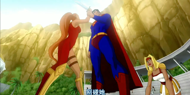 原来向来正义无敌的超人,也会这么护短