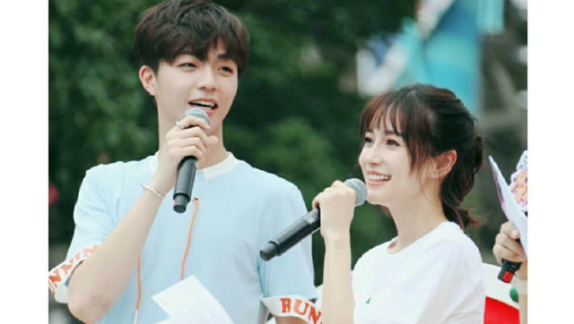 陈立农 angelababy合唱小兔子乖乖,那么萌那么萌那么萌