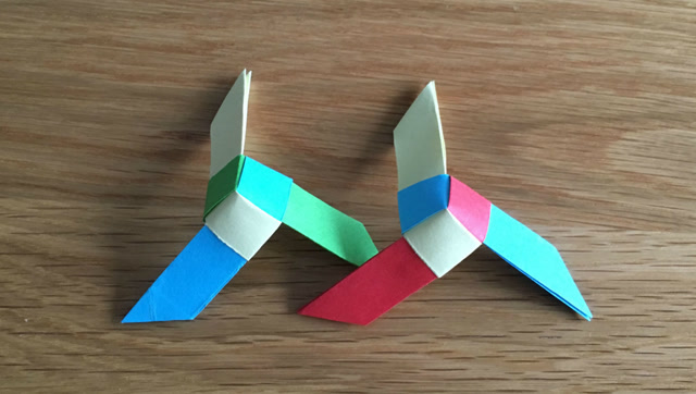 折纸陀螺笔尖上的旋转陀螺童年喜欢的折纸玩具