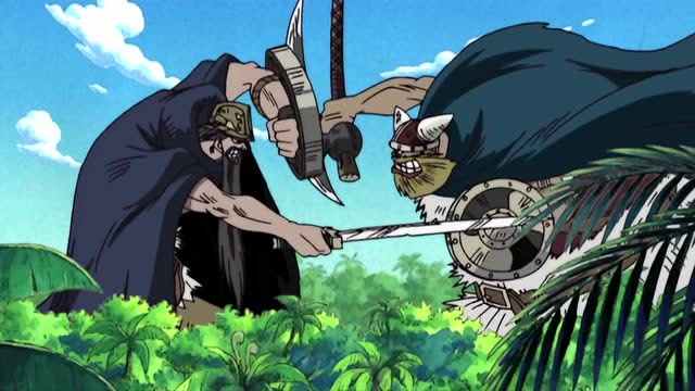 海贼王:荣誉之战,青鬼东利vs红鬼布洛基