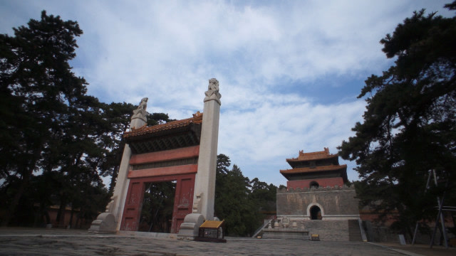 航拍:清西陵之泰陵,清世宗雍正帝的陵墓,康雍乾盛世果不虚传