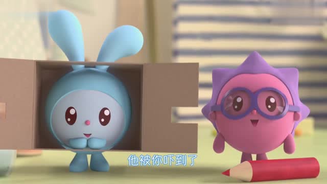 《瑞奇宝宝》诺诺没认出跳跳扮演机器人,这下误会解除啦