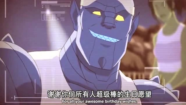 蓝浩克过生日女浩克穿起比基尼来庆祝居然还有蓝巨人