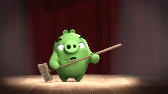 愤怒的小鸟之猪猪传:扫地的绿皮猪有着一颗明星梦,会不会实现?