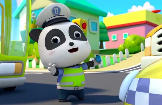 宝宝巴士 :我是交通小警察 ,我来指挥交通