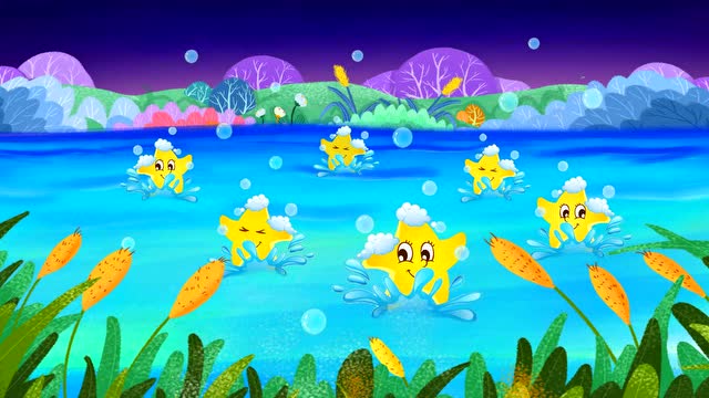 8,小星星洗澡