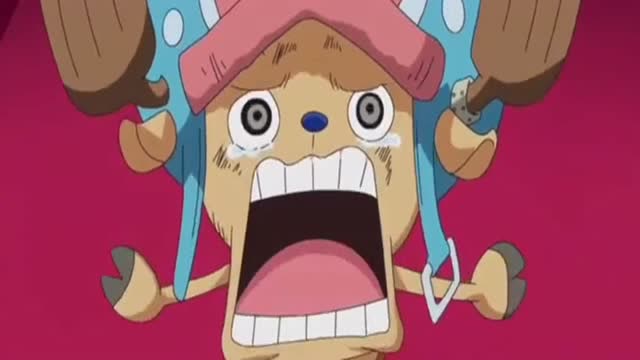 少儿动画片 听到山治路飞吵架了乔巴哭了娜美的嘴厥的老高:海贼