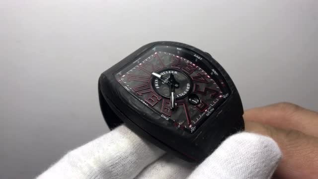 fm法穆兰碳纤维夜光颗粒混合表壳