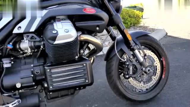 摩托界的型男:摩托古兹v8!