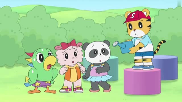 可爱巧虎岛:巧虎想出一个好办法,帮助铃铃美美克服游泳课