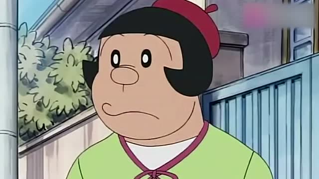 哆啦a梦:大雄变"帅"了,一双桃花眼,胖虎妹妹都喜欢上他了!