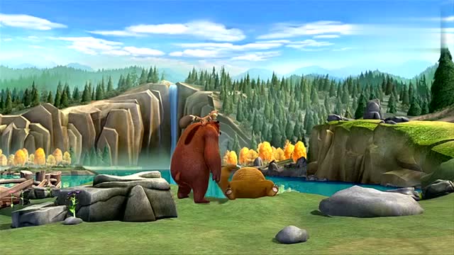 熊出没:狗熊岭的湖水不是神水,治不了熊二的打嗝