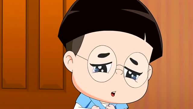 小明离家出走哭着来找大头儿子帮忙,大头帮助他