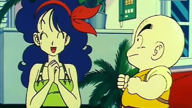 龙珠:兰琪问龟仙人有什么愿望,龟仙人假装正经的说现在很满足