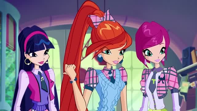 《魔法俏佳人》芙罗拉征服不了阿玛洛克,心里很不爽!