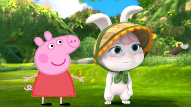 大树幼儿园来了新同学她叫小兔凯特,她和小猪佩奇成了最好的朋友!