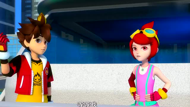 超变战陀:流星坐车迟到了,被叮叮揪着耳朵走,真搞笑!