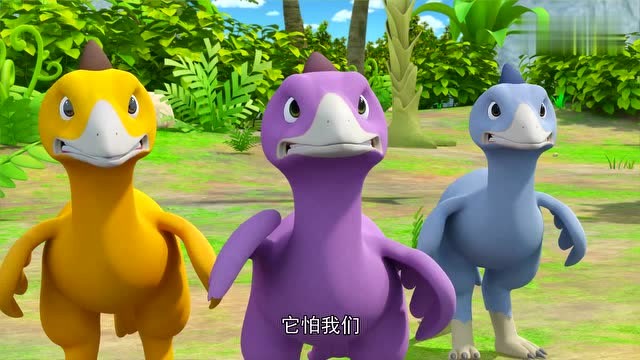 恐龙探险队:西阿翼龙夫妇回来了,非常感谢探险队保护孩子们