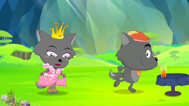 灰太狼和红太狼都老夫老妻了,还如此的秀恩爱