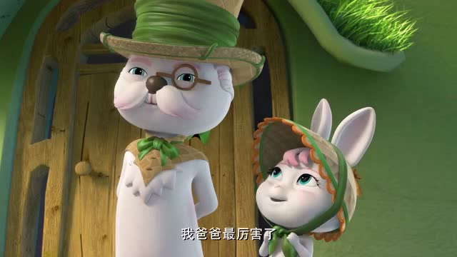 熊熊乐园:光头强拿出自己的小手工,凯特爸爸看后帮忙改进