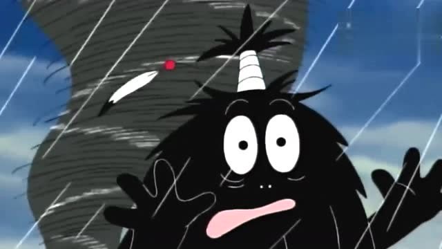 巴巴爸爸:黑巴巴被龙卷风抓走了,哭喊着都没有用呢