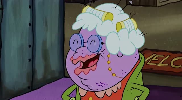 海绵宝宝:一位老奶奶帮助珍珍找到了工作