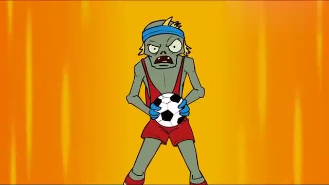 植物大战僵尸:植物vs僵尸,足球比赛,戴夫当裁判