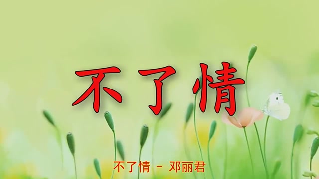 找到这首好听的歌,《不了情》送给朋友们,大气豪迈