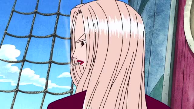 路飞从缇娜手中逃脱, 斯摩格却很高兴的样子!