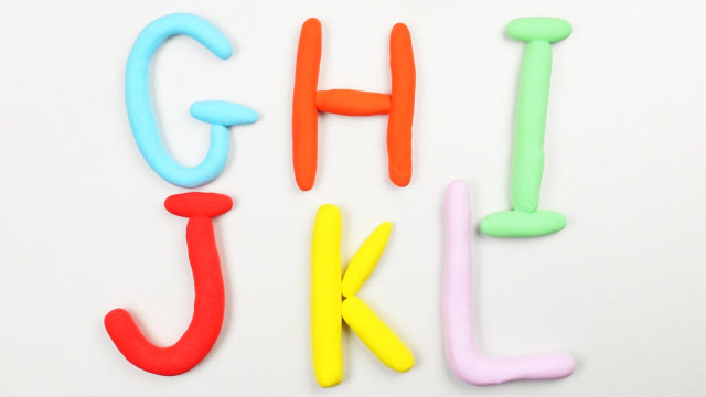 培乐多彩泥超轻粘土一起学英文字母2儿童早教益智启蒙趣盒子亲子