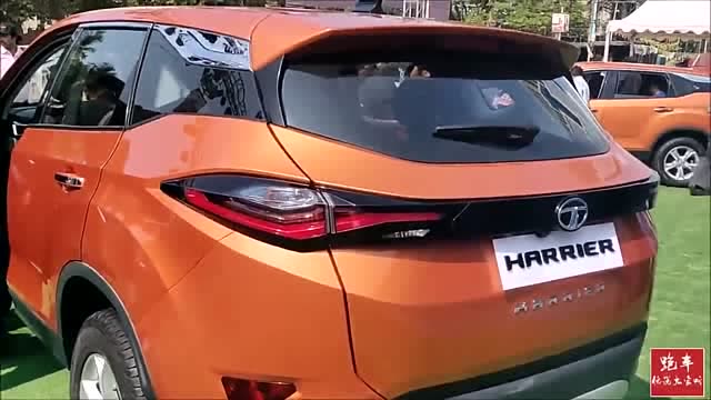 2019款塔塔harrier实车拍摄,路虎的印度"兄弟"