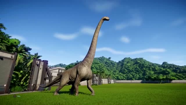 长颈龙不愧是长颈龙,这脖子,怕有十几米长了吧,高龙啊!