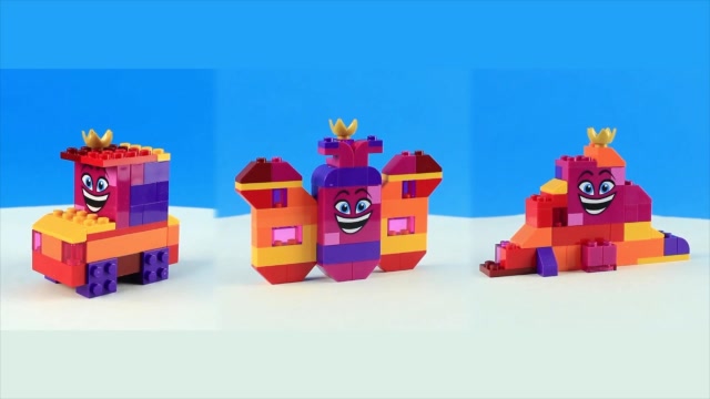 乐高积木大电影二70825 瓦特弗拉女王的创意盒玩具