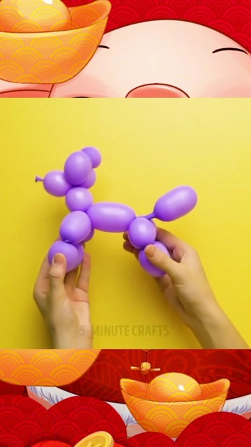 气球变狗教程图片图片