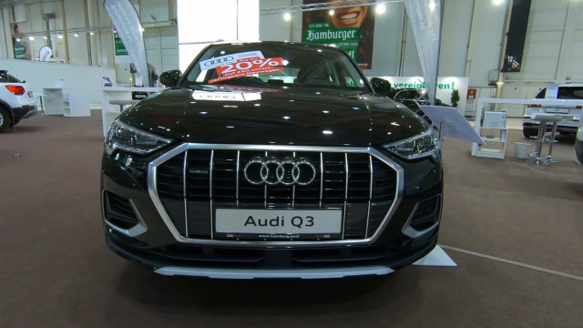 2019款奥迪q3黑色到店实拍,颜值怎么样自己看