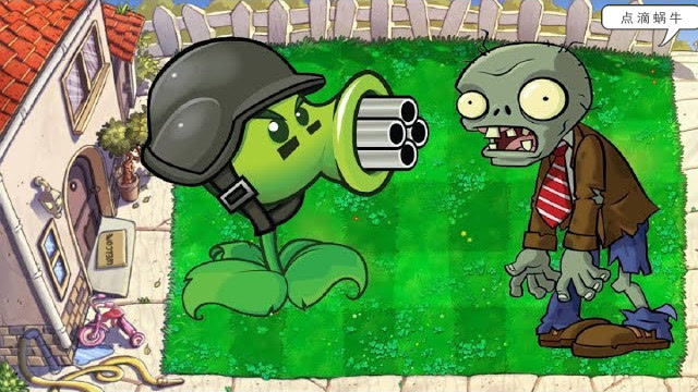 xxxxxl加特林豌豆的出现太吓人了,僵尸:这是什么鬼?