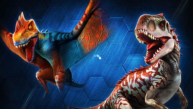 侏罗纪世界游戏 狂暴龙登场 恐龙公园