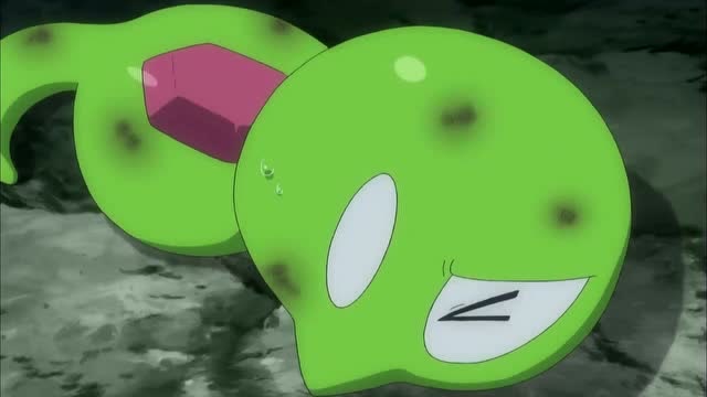 《精灵宝可梦》小软发出强烈的光芒,吓走了坏蛋,最终倒下了