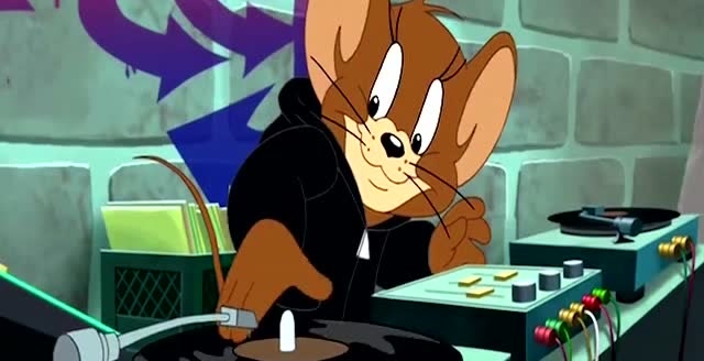 猫和老鼠:杰瑞作为一个dj,还是很厉害的