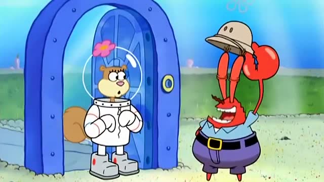 海绵宝宝: 蟹老板想参观辛迪小姐的树屋