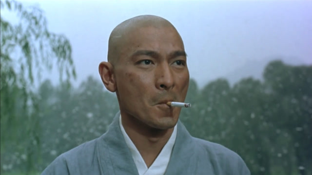 见过和尚抽烟的吗?这是见过最帅的一位