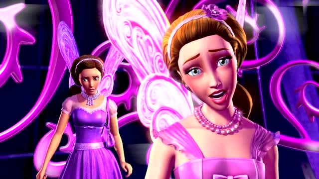 《芭比之仙子的秘密》芭比不接受失败,她不愿看到肯和别人结婚